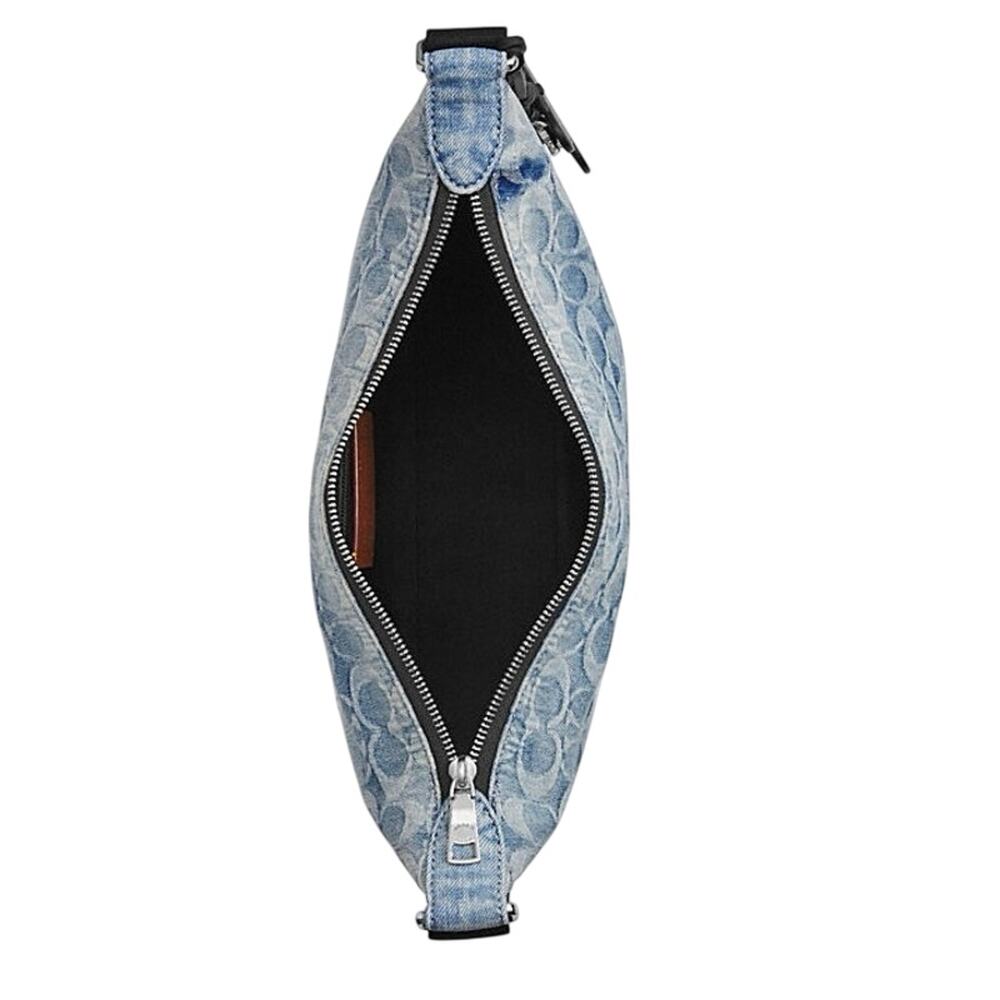 Coach Denim Finn Crossbody NWT - Picture 4 of 4